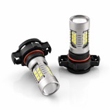 Cumpara ieftin Set 2 Becuri LED H16 CANBUS 21 SMD 5500K Alb Xenon