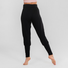 Pantalon de trening baze strânse Dans modern Negru Damă