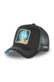 Capslab șapcă x Dragon Ball culoarea negru, cu imprimeu, CL/DBS3/1/CAS/GOK1