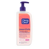 Gel Spumant Curățare Față, Clean &amp;amp; Clear, Essentials Oil-Free Foaming Cleanser, Curățare Delicată A Tenului, Eliminare Exces Sebum, 237 ml