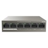 Switch 4 porturi PoE, 2 porturi uplink RJ45 10/100Mbps - TENDA TND-TEF1106P-4-63W