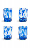 &amp;k amsterdam un set de pahare Tortoise Blue Set 4-pack