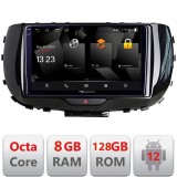 Navigatie Android Kia Soul 2020+ 2K QLED 8GB RAM 128GB 4G DSP