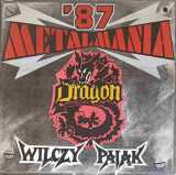 Vinil Metalmania &#039;87 - Wilczy Pajak &amp; Dragon (Pronit, 1987) LP Muzica Rock/Metal Polonia