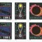 |Romania, LP 1471+1471a/1998, Eclipsa totala de Soare, cu si fara vinieta MNH