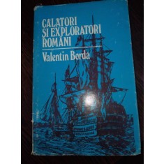 CALATORI SI EXPLORATORI ROMANI DE VALENTIN BORDA