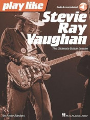 Play Like Stevie Ray Vaughan: The Ultimate Guitar Lesson Book with Online Audio Tracks foto