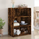 vidaXL Dulap, stejar fumuriu, 70x41x93 cm, lemn compozit