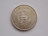 100 BOLIVARES 1998 VENEZUELA-AUNC, America Centrala si de Sud