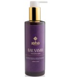 Balsam Restructurant Isha 200ml - Par Uscat, Gras, Deteriorat, Fin, Subtire - Cu Keratina Vegetala, Ulei Ricin