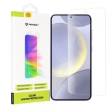Folie de protectie Ecran Techsuit Clear Vision pentru Samsung Galaxy S24+ S926, Sticla Securizata, Full Glue