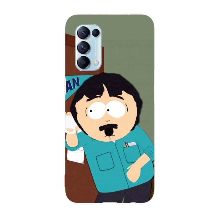 Husa compatibila cu Oppo A76, Viceversa, model Randy Marsh South Park, Silicon, TPU