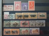 Romania 1903-1947 - 19 timbre deparaiate fara guma sau cu defecte