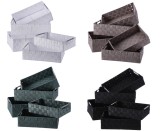 Cumpara ieftin Set 20 cutii depozitare 30 x 20 x 8, 32,5 x 22,5 x 9, 35 x 25 x 10, 38 x 28 x 11, 40 x 30 x 12 cm