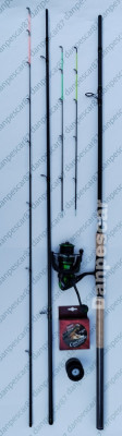 SET FEEDER Lanseta HARRIER 3,60m 150gr + Mulineta SPARKLER 4000 + 150m fir foto