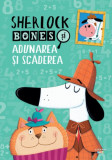 Sherlock Bones și adunarea și scăderea - Paperback brosat - Jonny Marx, Kirstin Swanson - Litera mică