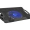 Suport de răcire pentru notebook NATEC negru cu ventilator și LED, USB A și USB C