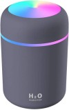 Mini Umidificator, Difuser, Model Premium cu 2 Moduri de Functionare a Luminilor si a timpului de Functionare, Aromaterapie, Negru, CBD CORAL BEST DEA