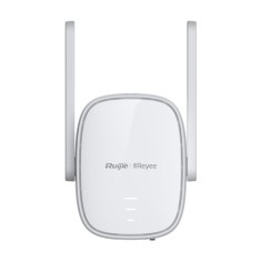 Wireless Extender Wi-Fi 4, 2.4 GHz, 1 x RJ45 10/100 Mbps, Cloud Management - Ruiie RG-EW300R