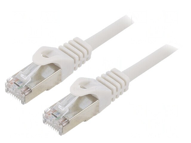 Patch Cord F/UTP Cat6 Gri 15m RJ45