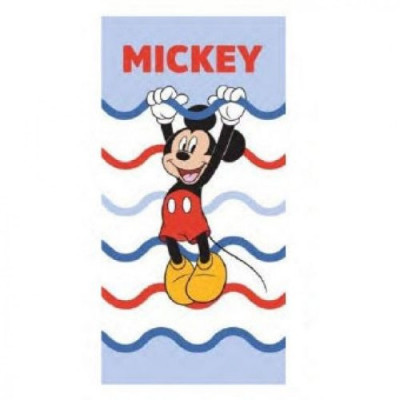 Prosop plaja Mickey Mouse, 140 x 70 cm foto