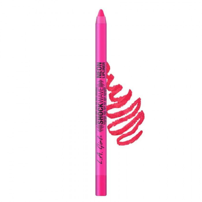 Contur de buze L.A. Girl Shockwave Neon Lipliner, 1.2g - 731 Pop