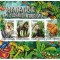 S. TOME E PRINCIPE 2015 - Fauna, Macaci din paduri tropicale /colita noua