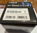Canon EF 50mm Obiectiv Foto DSLR F1.8 STM