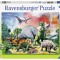 Puzzle Printre Dinozauri, 100 Piese