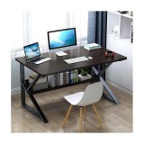 Masa de gaming, birou cu raft maro, 80x40 cm, JollyMag, STL04CZ