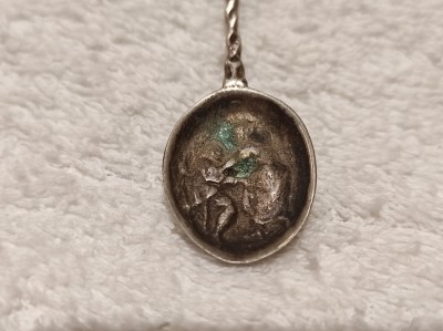 unic LINGURITA argint DE COLECTIE manopera EXCEPTIONALA patina MINUNATA veche foto