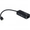 Adaptor Inter-Tech Argus IT-811 USB-C - 1x RJ45 Black