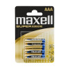 Baterie tip microAAA, LR03 XLSuper Alkaline, 1,5V, Maxell