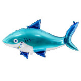 Balon folie rechin 102x62 cm - marimea 128 cm