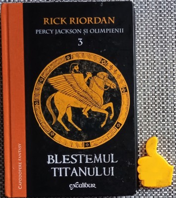 Percy Jackson si Olimpienii, vol. 3 Blestemul titanului Rick Riordan foto