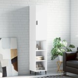 VidaXL Dulap &icirc;nalt, alb, 34,5x34x180 cm, lemn prelucrat