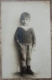 Portret copil// foto tip CP Baraschy Bucuresti, Romania 1900 - 1950, Portrete