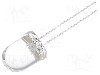 Dioda LED, 10mm, alb rece, 10000...14000mcd, 20mA, 2,8...4V, OPTOSUPPLY - OSPW0231A-TU