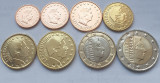 Set complet 8 monede, 1 cent - 2 euro 2020 Luxemburg, unc, tiraj 50.000, Europa