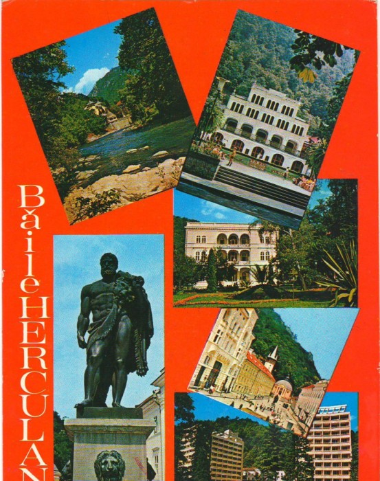 CPIB 16030 CARTE POSTALA - BAILE HERCULANE, MOZAIC