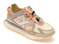Pantofi sport GRYXX albi, 40049W, din material texil