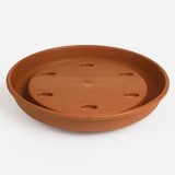 Farfurie Teracota cu Roti pentru Ghiveci &ndash; Design și Scurgere, CMCLASS