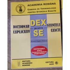 Dictionar Explicativ pentru Stiintele Exacte - Electrotehnica ELTH6. Transportul si Distributia Energiei Electrice