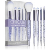 Cumpara ieftin Royal and Langnickel Chique Glitter set perii machiaj pentru look perfect 5 buc