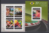 Guinea 2014- MASINI RALIURI - F1- AYRTON SENNA - BL+ KB - MNH
