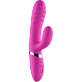 Armony-Adela Vibrator &amp; Stimulator Fuchsia-Silicon, 12 Trepte