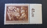 Germania &ndash; 30 Ianuarie 1944 &ndash; Propagandă &bdquo;Grossdeutsches Reich&rdquo; &ndash; 54+96 Pfennig (Hitler, margine cu valoare 45,00)- FD1