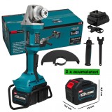 Polizor unghiular cu2 acumulatori, Disc 230 mm, 128V, 10 Ah