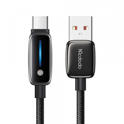 Cablu Date si Incarcare USB-A - USB-C McDodo CA-0020, 66W, 1.2m, Negru foto