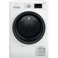 Uscator de rufe Whirlpool FFTD8X3BEE, Pompa de caldura, 8 kg, Clasa A+++, Motor Inverter, Freshcare+, Tehnologia al 6-lea Simt, Control touch, Alb